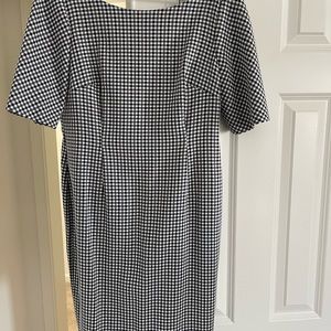 Calvin Klein women’s size 12 plaid sheath dress, worn once